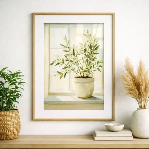 עלי זית על אדן החלון – "נוסטלגיה 3”