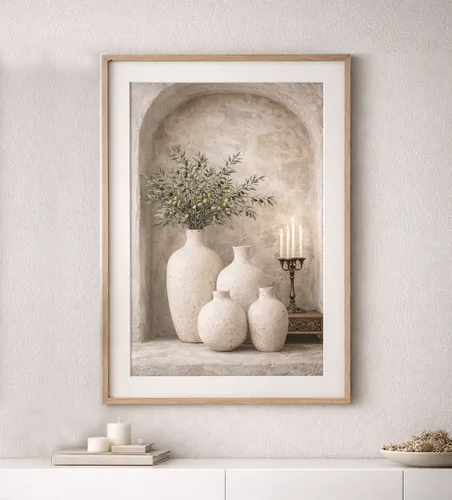 נישה ים־תיכונית 02 – תמונת אווירה יוקרתית