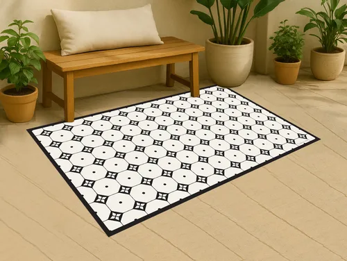 שטיח פיויסי מינימליסטי - דגם 01 -NIRDIC