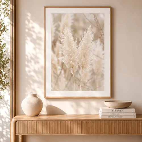 תמונת פמפס טבעי 02 - Soft Botanical Collection
